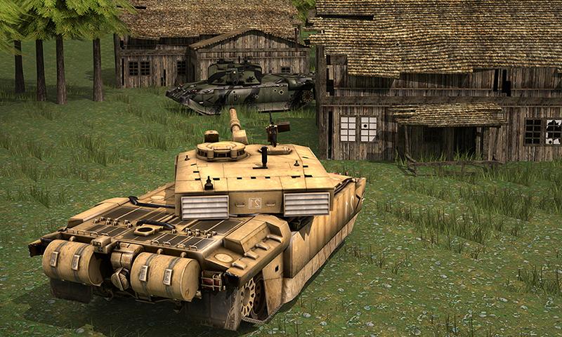 Android application Tank Future Battle Simulator screenshort