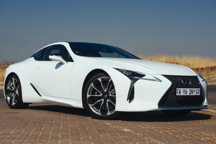 The striking Lexus LC 500 really stands out from the herd.
