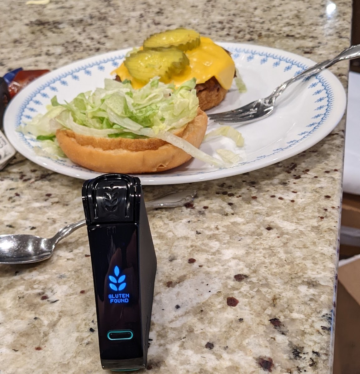 Gluten detected in gluten-free cheeseburger from Culver's.