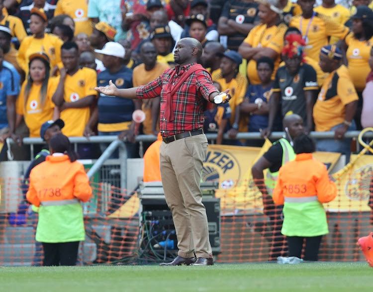 Steve Komphela, head coach of Kaizer Chiefs during the 2017/18 Absa Premiership football match between Orlando Pirates and Kaizer Chiefs at Soccer City, Soweto on 03 March 2018.