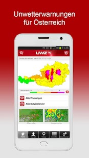 Unwetterzentrale Österreich screenshot for Android