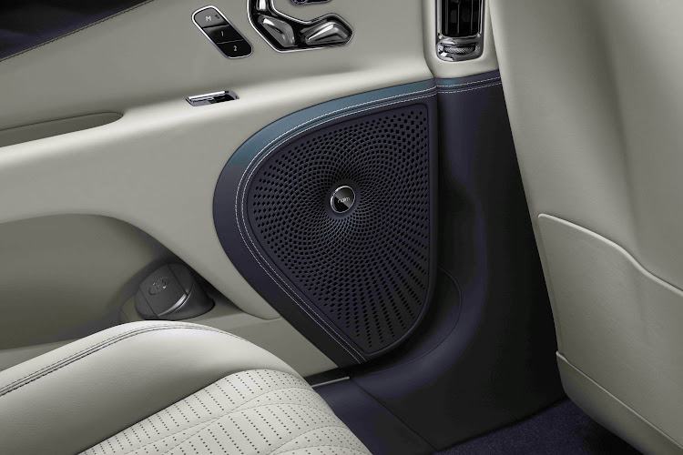 Audio systems are another area that defines luxury differently for different people. Pictured is part of the Naim system used by Bentley.