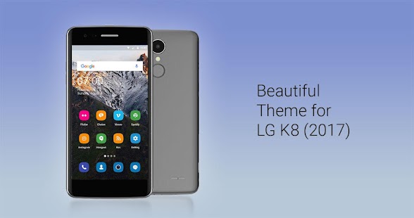How to get Theme /Launcher For LG K8 2017 patch 1.0 apk for android