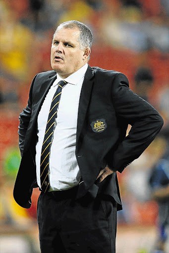 Australia coach Ewen McKenzie told the Wallabies team he had resigned.
