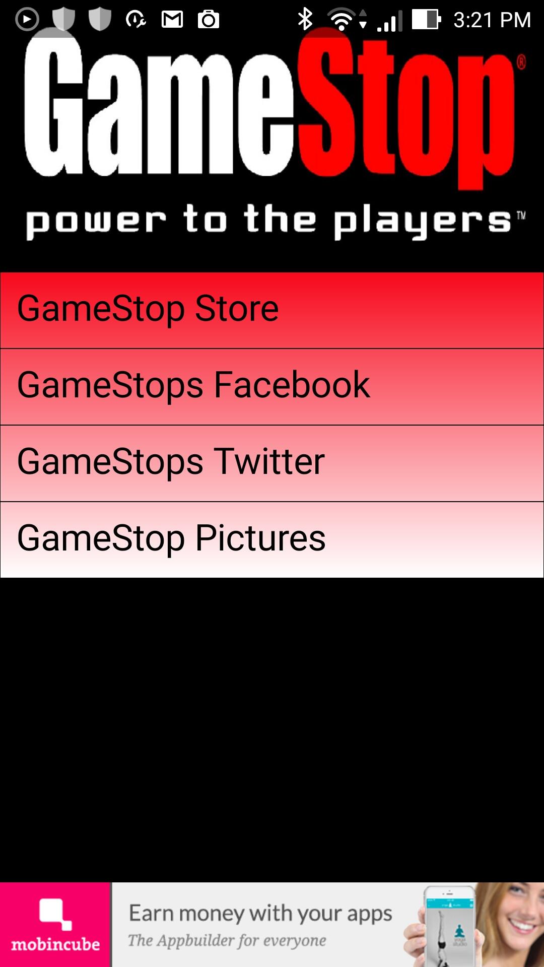 Android application Improved GameStop App screenshort