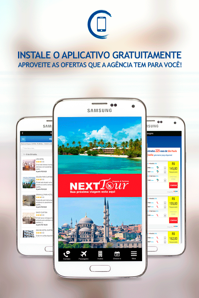 Android application Next Tour Viagens e Turismo screenshort