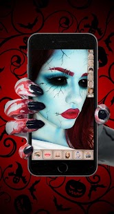 How to install Scary Halloween Makeup Face Editor patch 1.0 apk for bluestacks