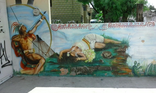 Mural Guerrero Y Su Chica