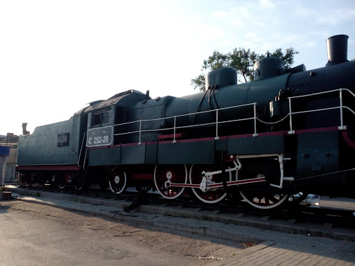 Steam locomotive Su252-20 as m