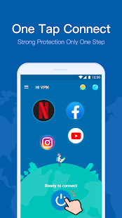 Hi VPN- Free VPN Proxy Server, Hotspot VPN Service Screenshot