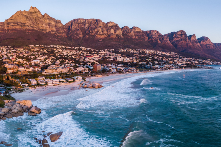 The body of a woman was found at Camps Bay beach in Cape Town on Saturday. Stock photo.