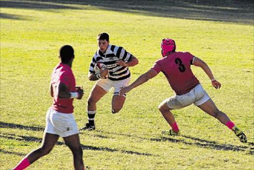 Selborne College's Darren Lemmer runs with the ball during their match against Dale College this past weekend Picture: SUPPLIED