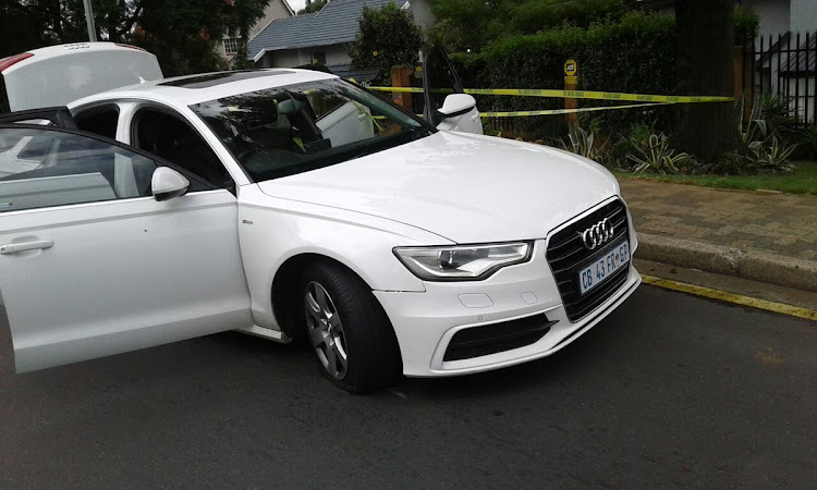 SAPS members received info about a suspicious vehicle in Greenside.