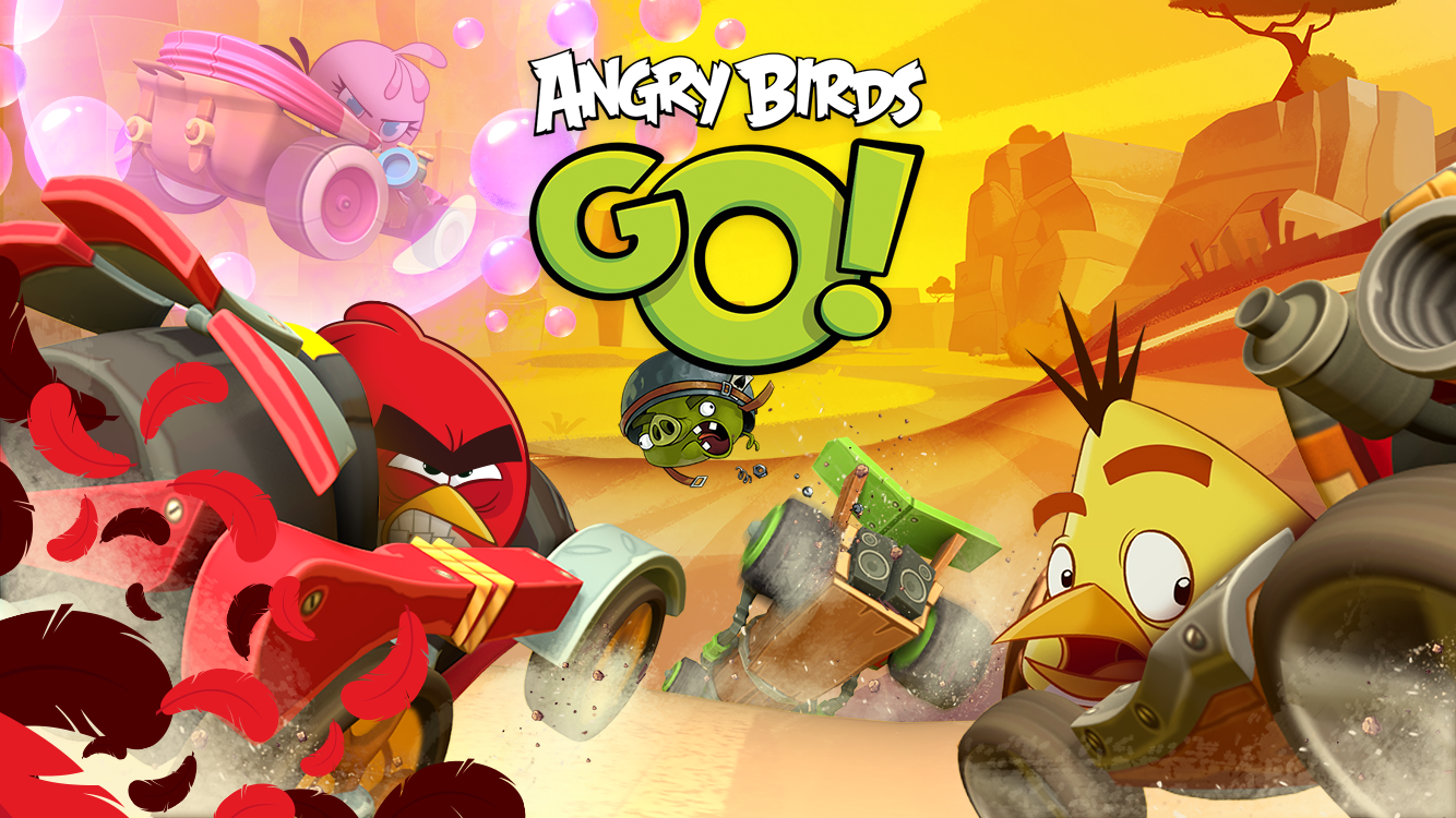Android application Angry Birds Go! screenshort