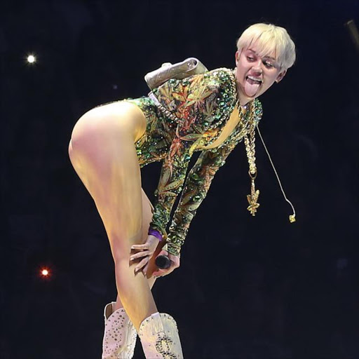 Miley Cyrus on her 'Bangerz Tour'.