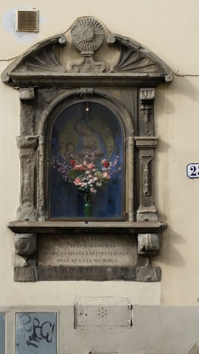 Firenze Madonna Via Reg. Giuliani