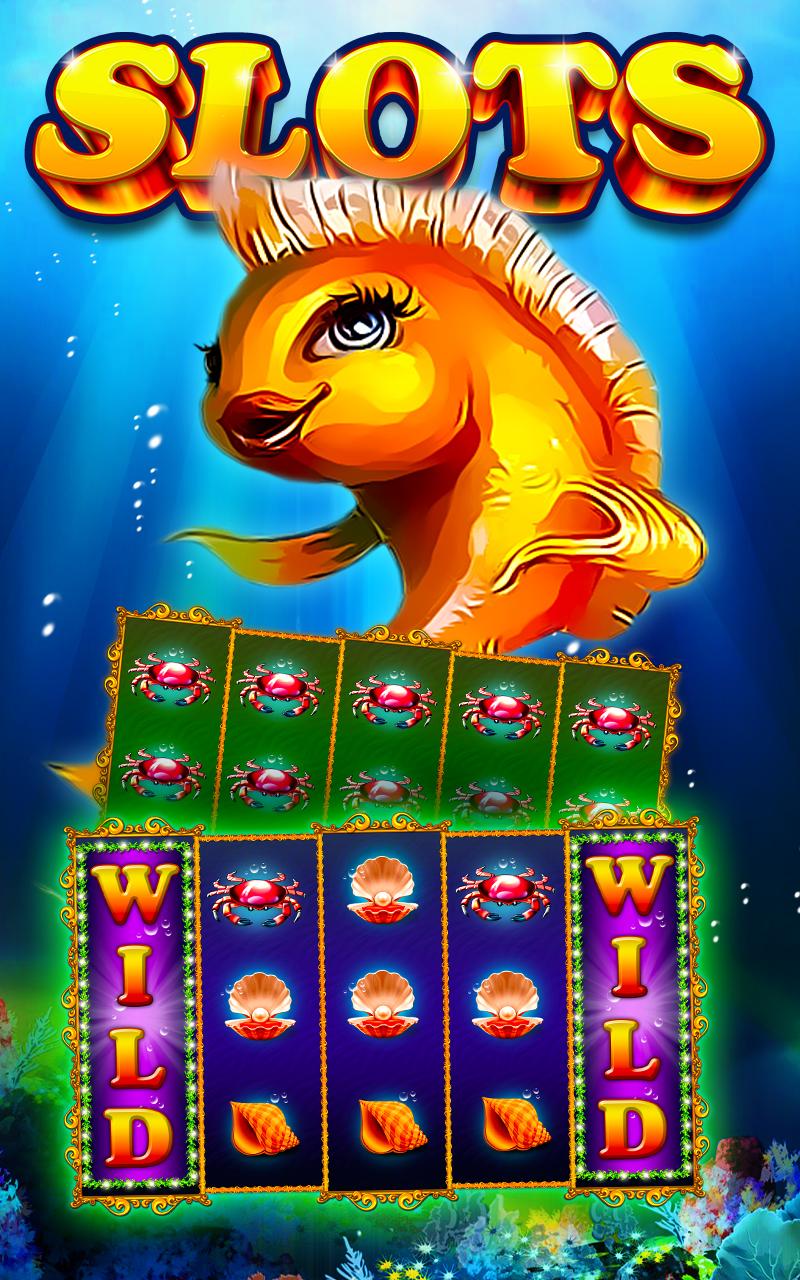 Android application Golden Fish Slot Machines screenshort