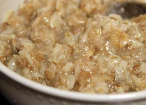 GOOD FOR YOU: A large bowl of porridge a day may protect against death from cancer, research suggests