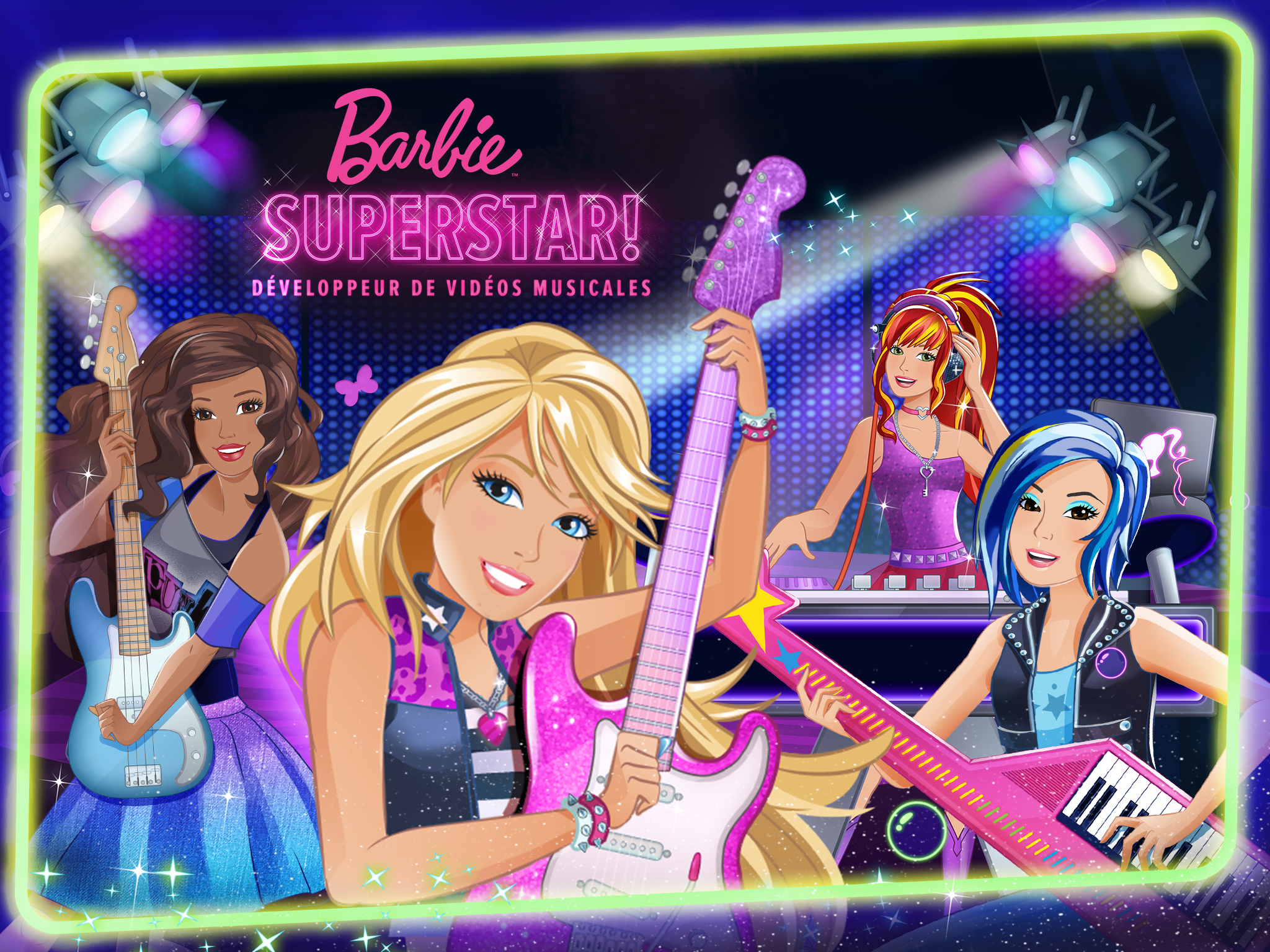 Android application Barbie Superstar! Music Maker screenshort