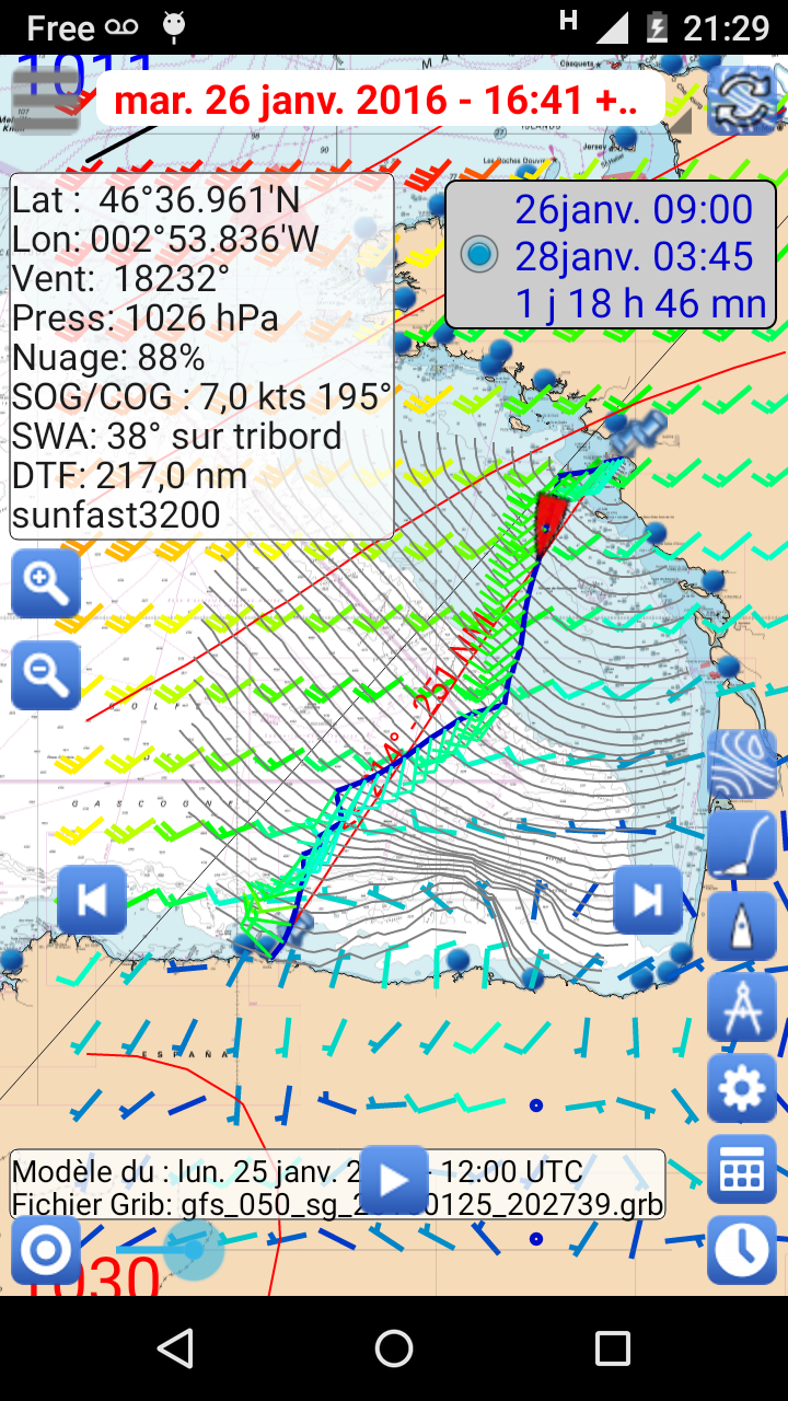 Android application Weather - Routing - Navigation screenshort