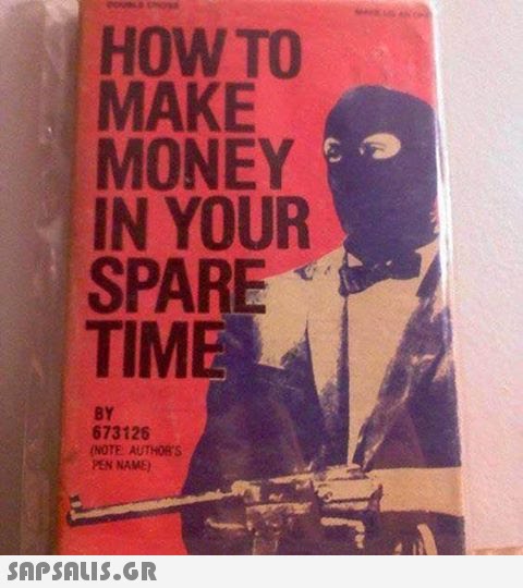 HOW TO MAKE MONEY IN YOUR SPARE TIM 8 BY 673126 NOTE AUTHOR S PEN NAME)