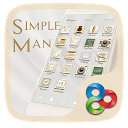 ダウンロード Simple man Go Launcher Theme をインストールする 最新 APK ダウンローダ