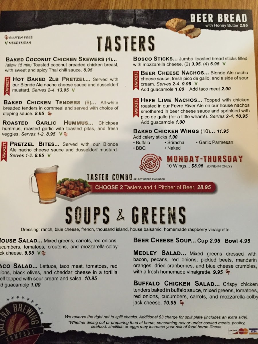 Gluten-Free at The Galena Brewing Company