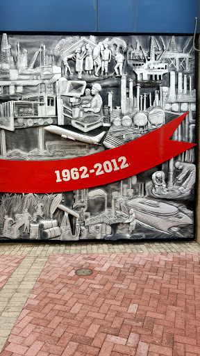 Mural 50 year Independence 