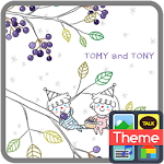 Tomy and tony(과일나무) 카카오톡 테마 Apk