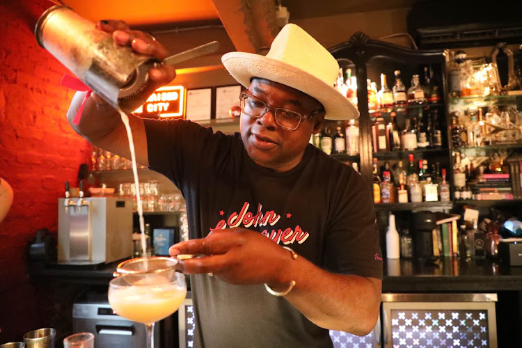 Colin Asare Appiah, co-founder of Ajabu Cocktail and Spirits Festival during an interview with Sowetan in Rosebank, Johannesburg.