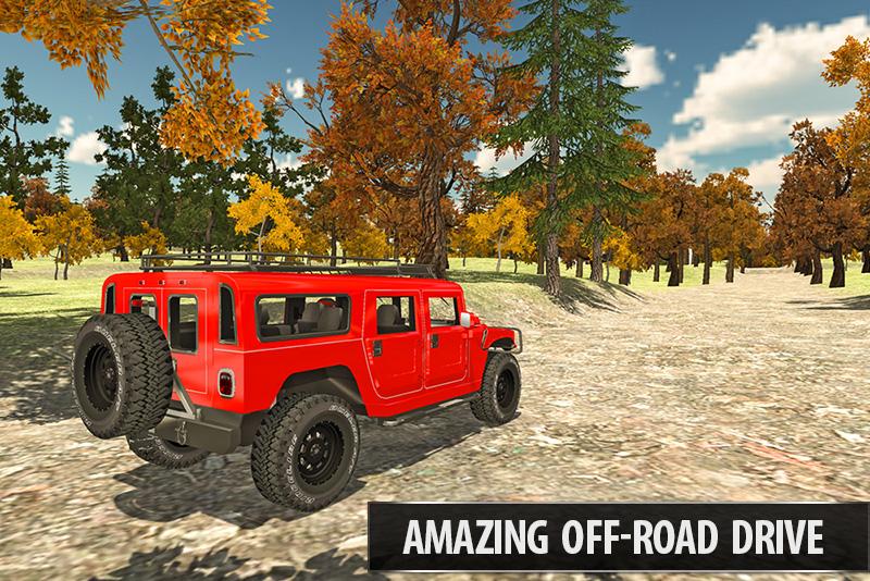 Android application Offroad Car Go screenshort
