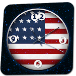 USA Analog Clock Widget Apk