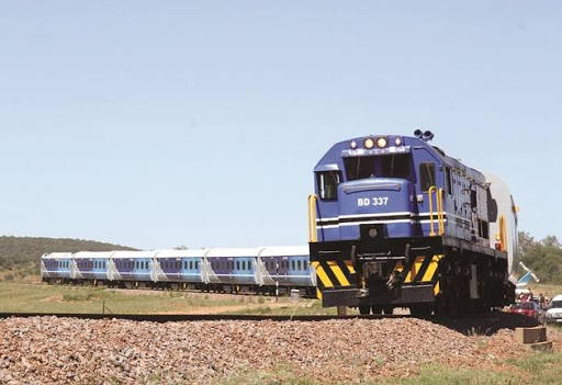 One of the Transnet Engineering trains sold to Botswana.
