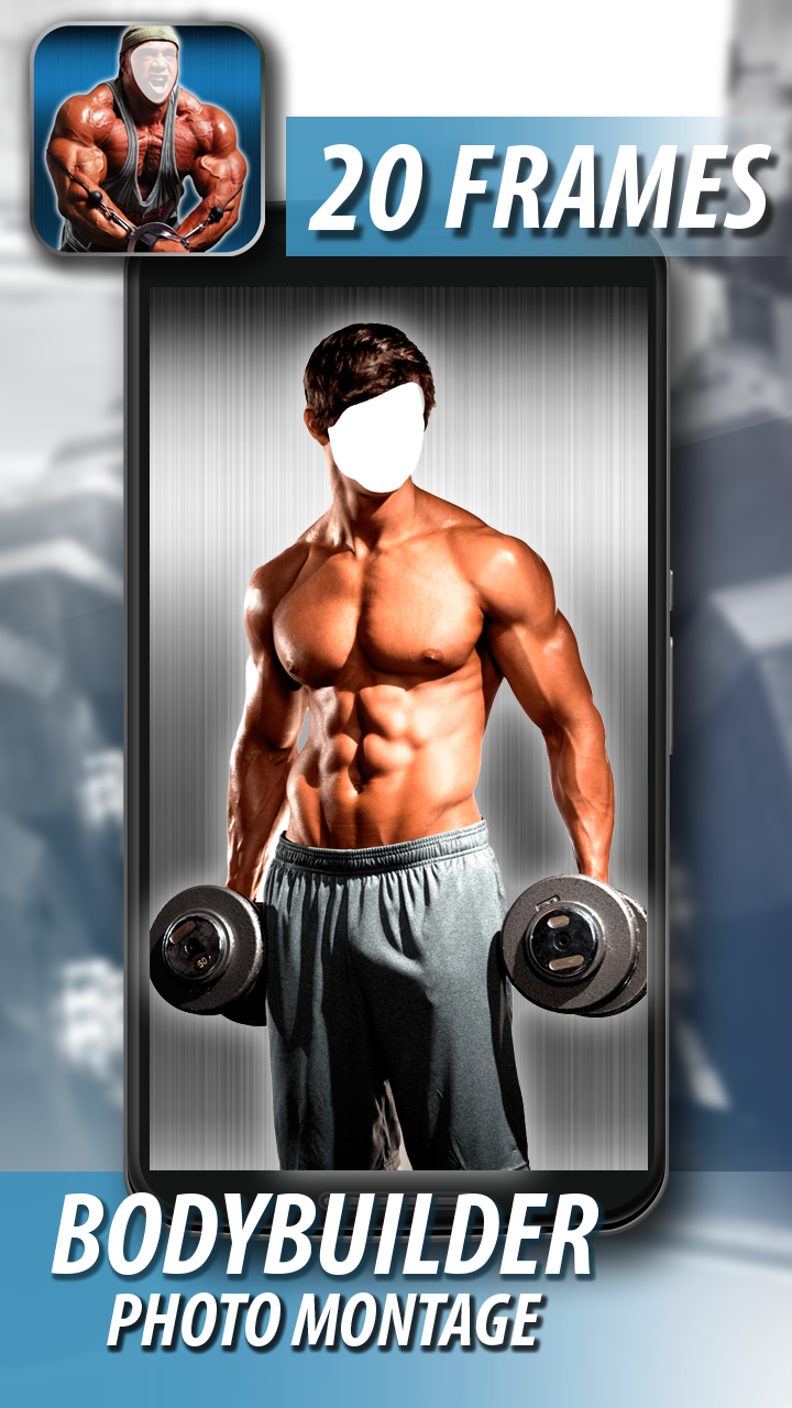 Android application Bodybuilding Photo Montage screenshort