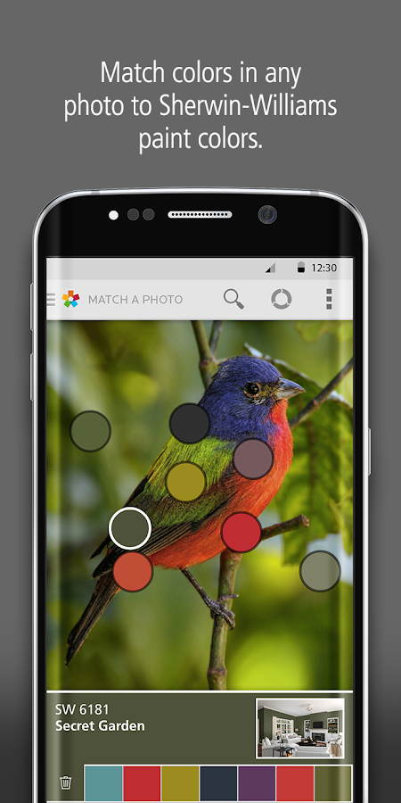 ColorSnap® Visualizer — приложение на Android