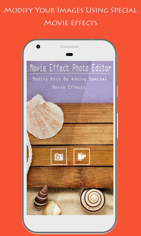 Android application Movie Effect Photo Editor Pro screenshort