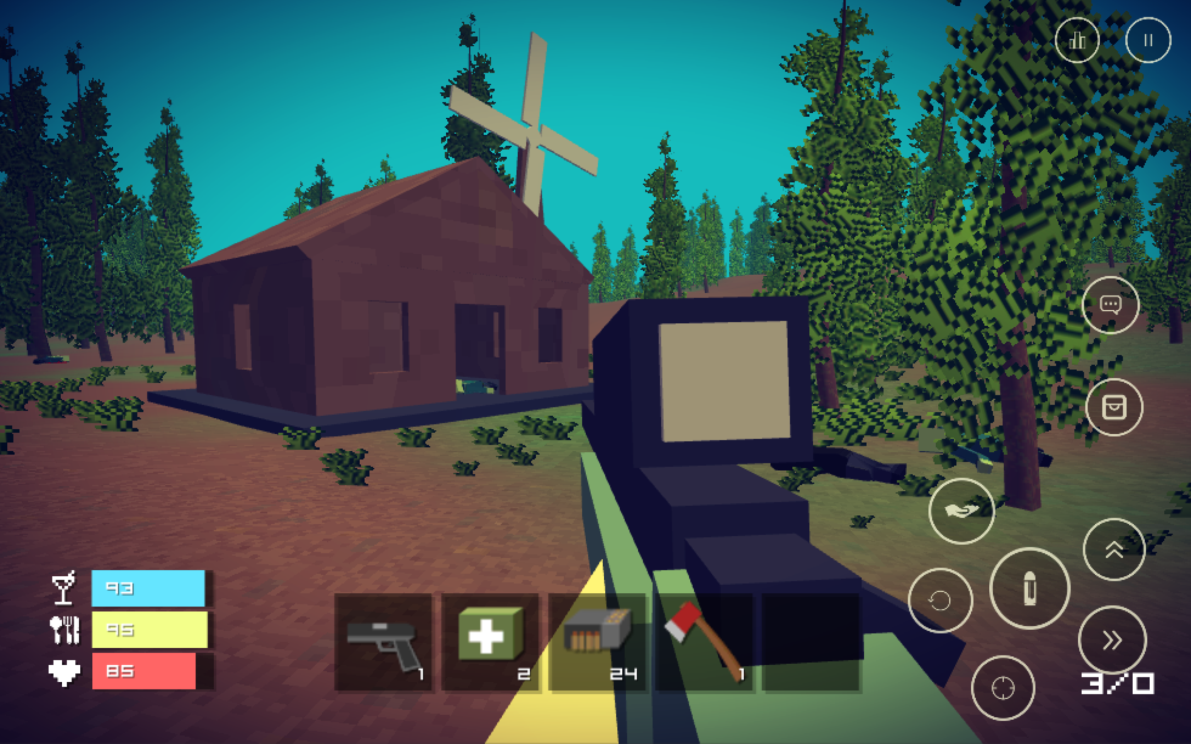 Android application Pixel Day - Unturned Z screenshort