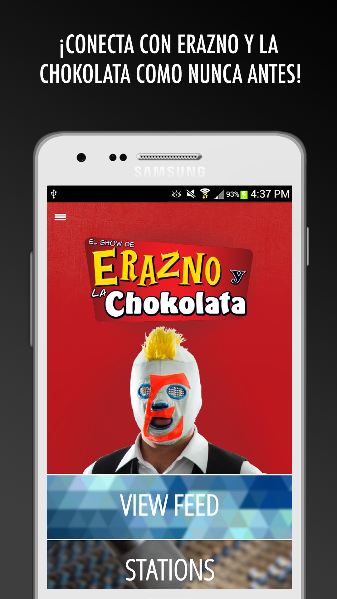 Android application Erazno y La Chokolata screenshort