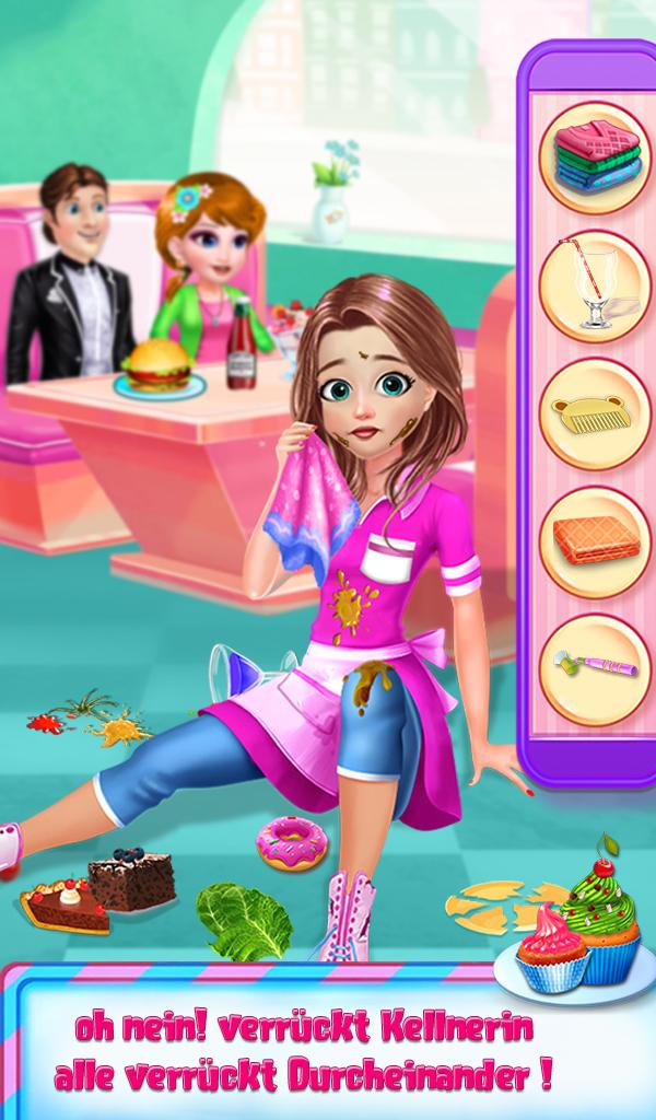 Android application Crazy Waitress Life Story screenshort