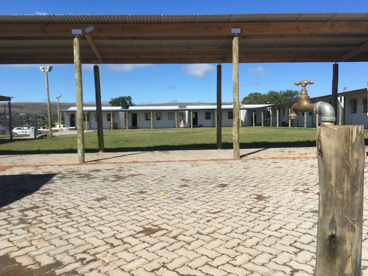A tap at Grahamstown Primary has become nothing more than an ornament because of ongoing water shortages.