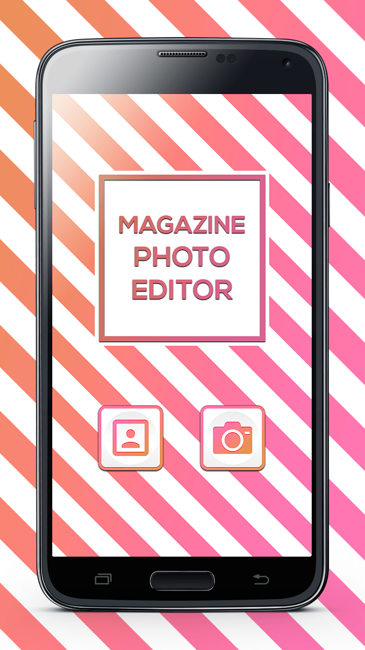 Android application Magazine Photo Editor screenshort