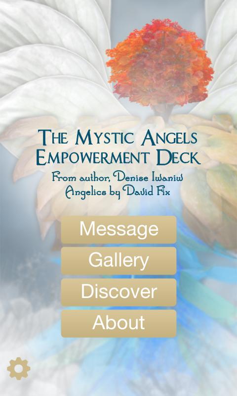 Android application Mystic Angels Empowerment Deck screenshort