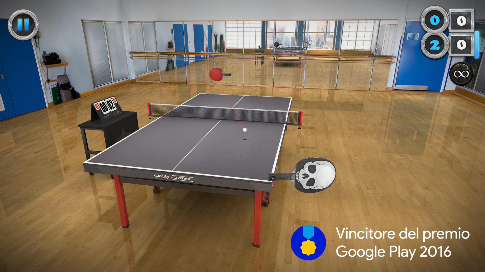 Android application Table Tennis Touch screenshort