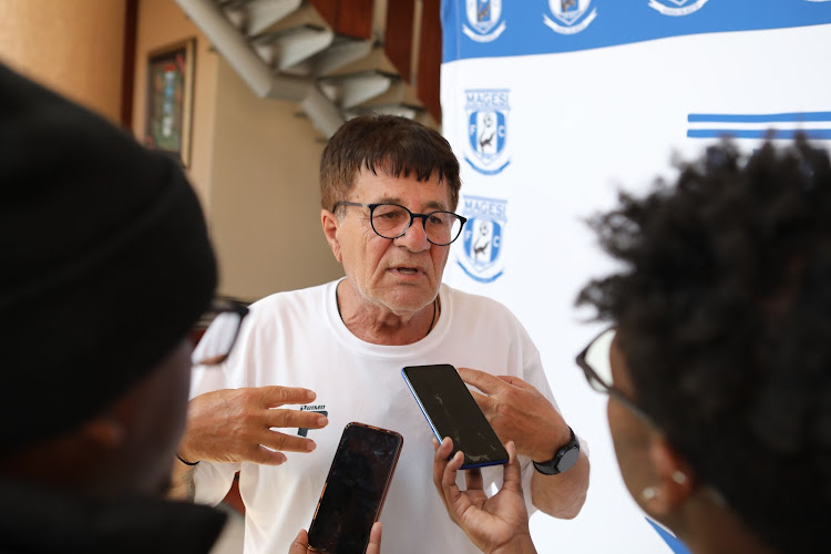 Magesi technical advisor Peter Koutroulis wants newly-promoted club to make an impact in the DStv Premiership.