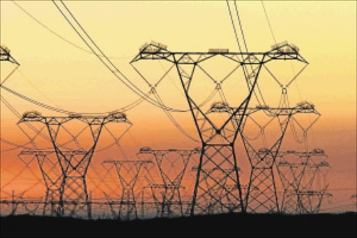 INCREASED DEMAND: Saving electricity now will ensure that future generations are not left in the dark, says Eskom. PHOTO: Business Day