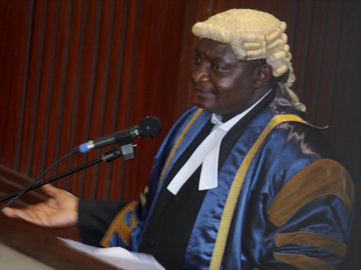 Nairobi speaker Alex Magelo during a debate on October 15, 2014 / FILE