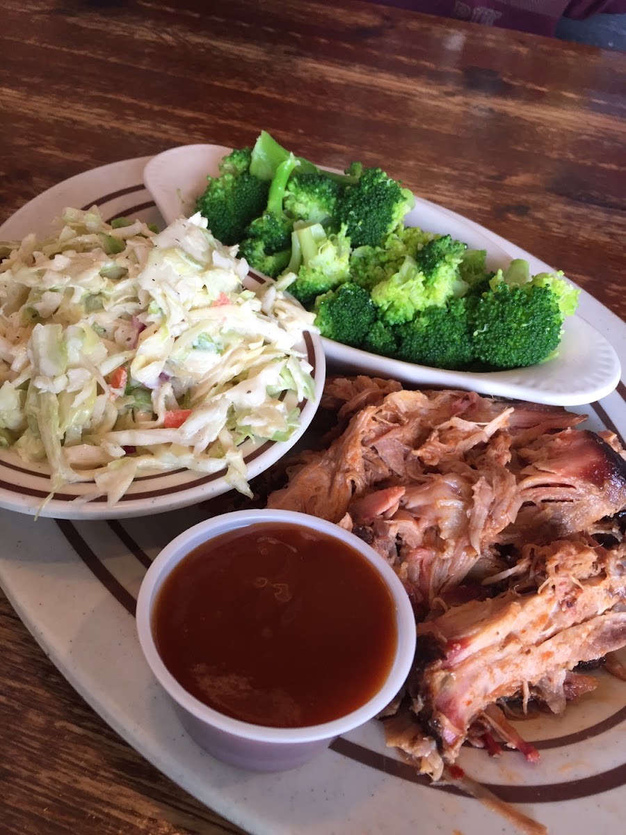 Pulled pork plate