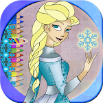 Drawings to paint Frozen Apk