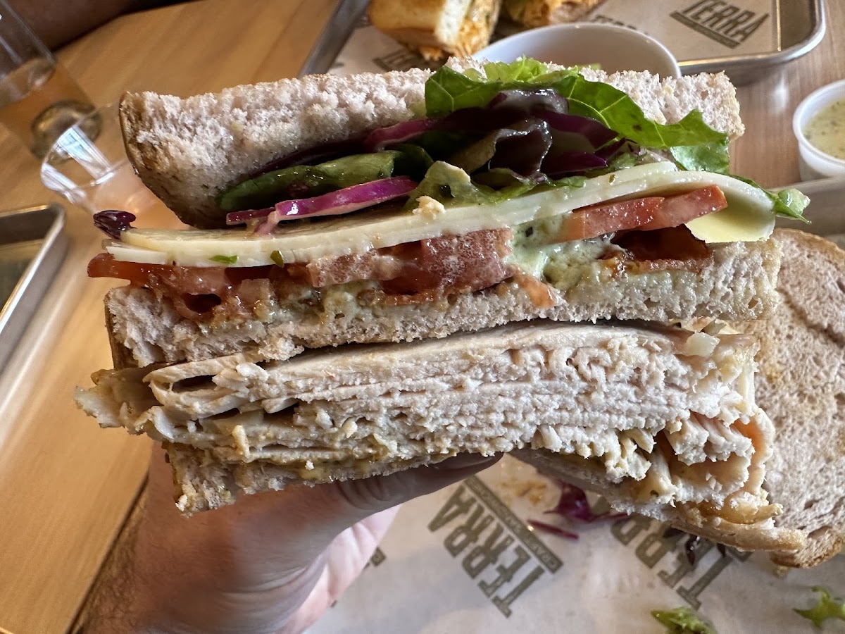 Gluten-Free Sandwiches at Terra Craft Sandwiches