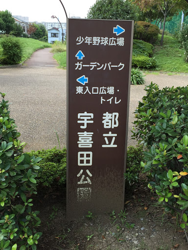 都立宇喜田公園看板